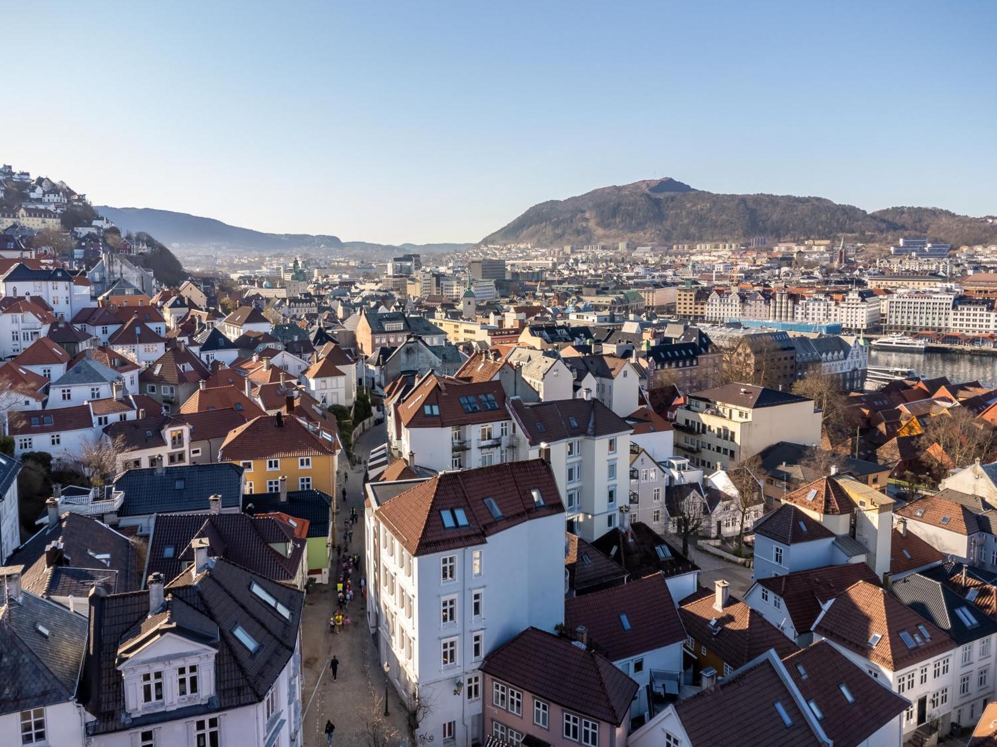 Bryggen // Floyen Apartments 卑爾根 外观 照片