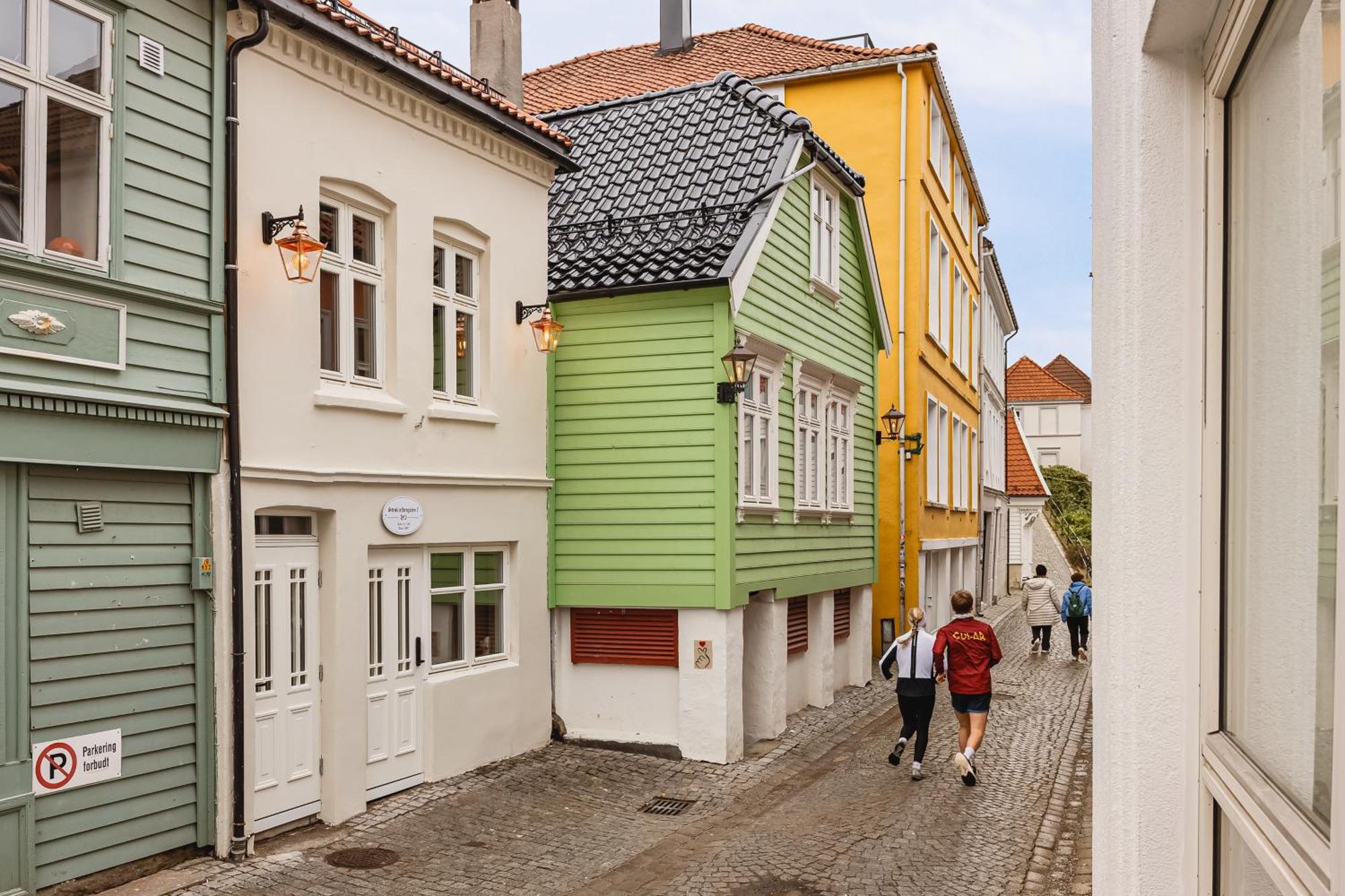 Bryggen // Floyen Apartments 卑爾根 外观 照片